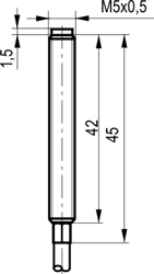 Габариты BK E0B-1,2-N